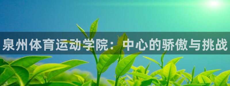 yy易游官方正版app集团logo:泉州体育运动学院:中心的